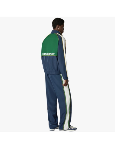 Pantalon De Survêtement Vert Et Bleu Marine Homme Casablanca présenté porté de dos|Boutique Homme Toulouse Pantalon De Survêtement Vert Et Bleu Marine Homme Casablanca présenté porté de dos|Boutique Homme Toulouse