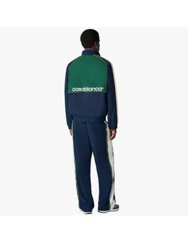 Veste Coupe-Vent À Carreaux Vert Et Bleu Marine Homme Casablanca présenté porté de dos|Boutique Homme Toulouse Veste Coupe-Vent À Carreaux Vert Et Bleu Marine Homme Casablanca présenté porté de dos|Boutique Homme Toulouse
