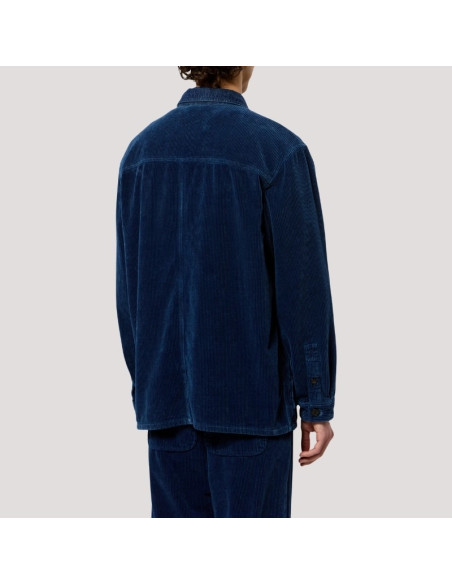 Veste Arzur Bleu Indigo Homme Isabel Marant présenté porté de dos｜Boutique Homme Toulouse