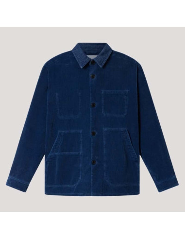 Veste Arzur Bleu Indigo Homme Isabel Marant porté de face｜Boutique Homme Toulouse