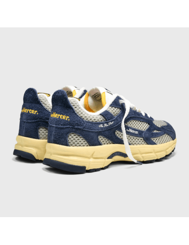 Sneaker The RE-RUN Americana Bleu Homme The Mercer Brand présentée portée de dos｜Magasin Homme Toulouse