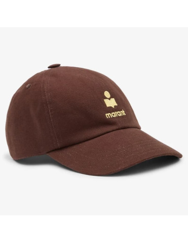 Casquette Tomas Chocolat Homme Isabel Marant présenté de face｜Boutique Homme Toulouse