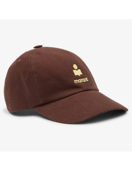 Casquette Tomas Chocolat Homme Isabel Marant présenté de face｜Boutique Homme Toulouse