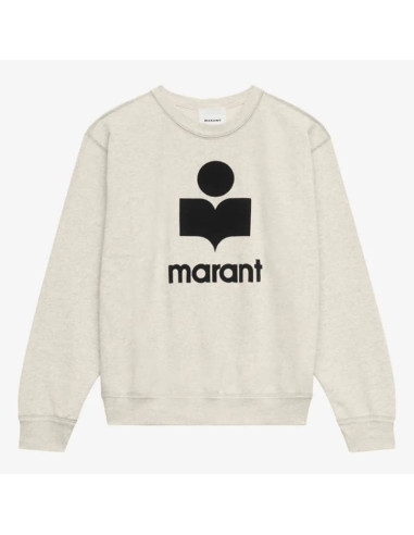 Sweat Shirt Mikoy Écru Homme Isabel Marant présenté de face|Boutique Homme Toulouse Sweat Shirt Mikoy Écru Homme Isabel Marant présenté de face|Boutique Homme Toulouse