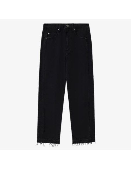 Pantalon Jorian Noir Délavé Homme Isabel Marant présenté de face｜Boutique Homme Toulouse
