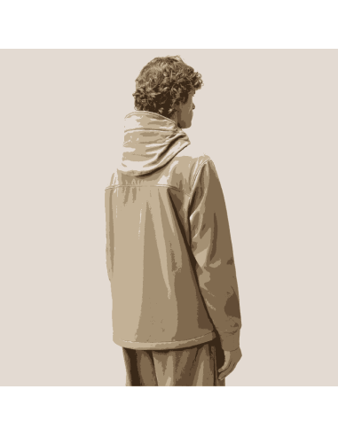 Veste Shell-R Goggle Fallen Rock Beige Homme C.P. Company présentée portée de dos|Magasin Homme Toulouse Veste Shell-R Goggle Fallen Rock Beige Homme C.P. Company présentée portée de dos|Magasin Homme Toulouse