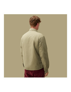 Surchemise En Chrome-R Fallen Rock - Beige Homme présentée portée de face｜Magasin Homme Toulouse 2
