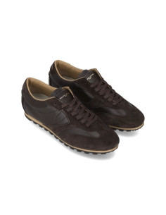 Sneakers Planche Ébène Homme Philippe Model présentées portées de profil｜Magasin Homme Toulouse 2