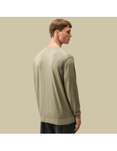 C.P. Company - Pull En Laine Mérinos Fallen Rock Beige Homme 2
