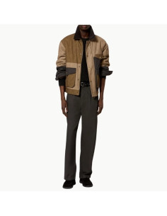 Veste Tores Kaki Homme Marant présentée portée de face｜Magasin Homme Toulouse