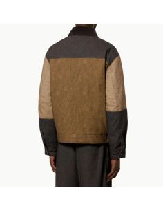 Veste Tores Kaki Homme Marant présentée portée de face｜Magasin Homme Toulouse 2