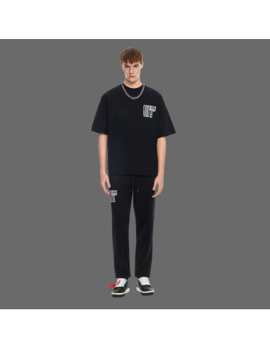 Pantalon De Survêtement Motion Arrow Noir Homme Off-White présenté porté de face｜Magasin Homme Toulouse