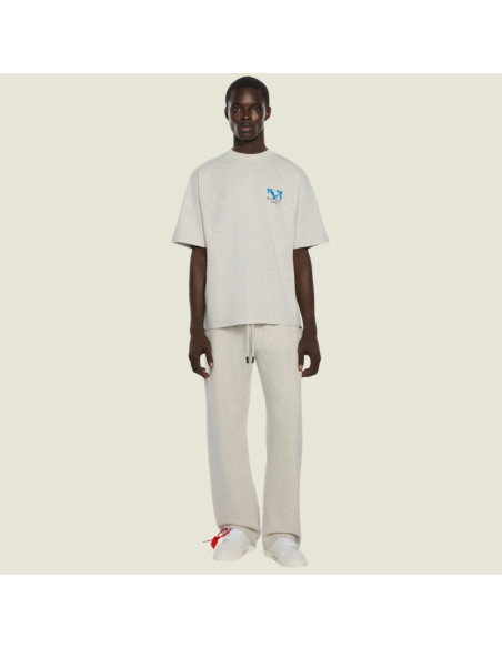 Pantalon De Survêtement Half Gris Homme Off-White présenté porté de face｜Magasin Homme Toulouse