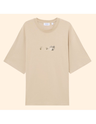 T-Shirt Arrow Beige Homme Off-White présenté de face|Magasin Homme Toulouse T-Shirt Arrow Beige Homme Off-White présenté de face|Magasin Homme Toulouse