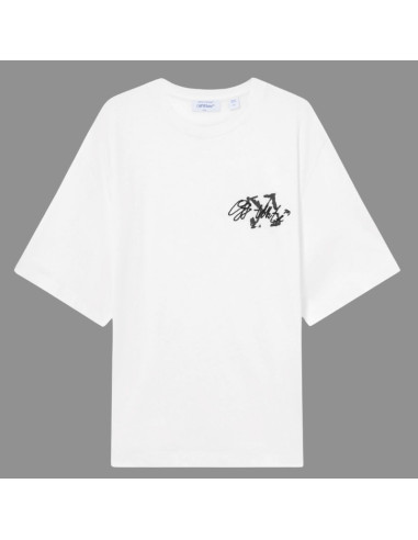 T-shirt Arrow Blanc Homme Off-White présenté de face|Magasin Homme Toulouse T-shirt Arrow Blanc Homme Off-White présenté de face|Magasin Homme Toulouse