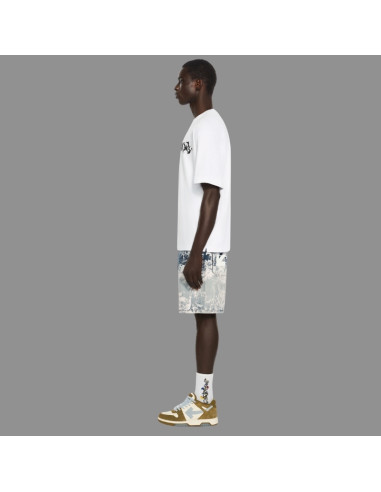 T-shirt Arrow Blanc Homme Off-White présenté porté de profil|Magasin Homme Toulouse T-shirt Arrow Blanc Homme Off-White présenté porté de profil|Magasin Homme Toulouse