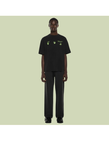 Bacco Arrow Skate Noir Vintage Homme Off-White présenté porté de face|Magasin Homme Toulouse Bacco Arrow Skate Noir Vintage Homme Off-White présenté porté de face|Magasin Homme Toulouse