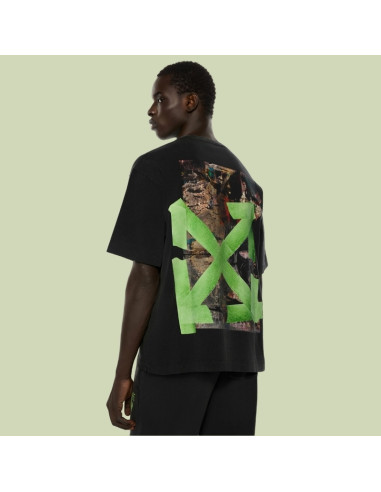 Bacco Arrow Skate Noir Vintage Homme Off-White présenté zoom de dos|Magasin Homme Toulouse Bacco Arrow Skate Noir Vintage Homme Off-White présenté zoom de dos|Magasin Homme Toulouse