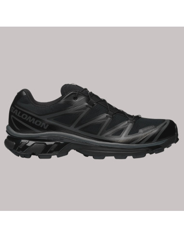 XT-6 GTX Noire Homme Salomon présentée sur le côté|Magasin Homme Toulouse XT-6 GTX Noire Homme Salomon présentée sur le côté|Magasin Homme Toulouse