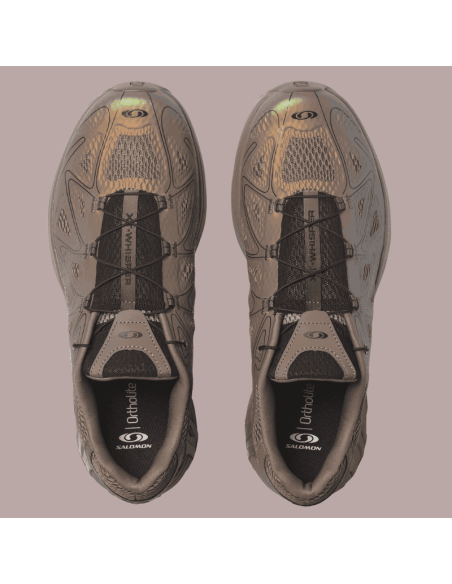 XT-Whisper Void Marron Homme Salomon présentée du dessus｜Magasin Homme Toulouse