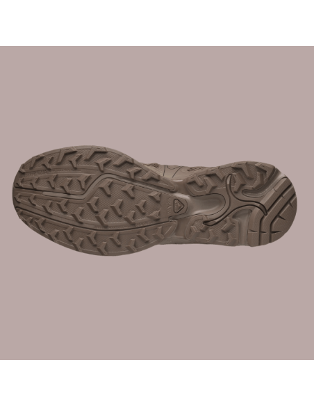 XT-Whisper Void Marron Homme Salomon présentée du dessous｜Magasin Homme Toulouse