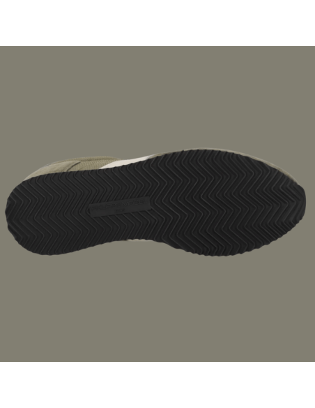 Sneaker Blville Vert Mud Homme Philippe Model présentée du dessous｜Magasin Homme Toulouse