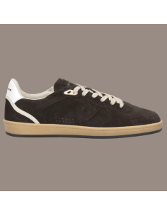 Sneaker Pgal Low Brun Homme Philippe Model présentée sur le côté de face｜Magasin Homme Toulouse 2