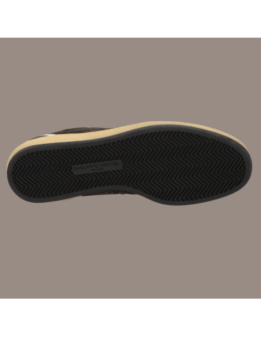 Sneaker Pgal Low Brun Homme Philippe Model présentée du dessous|Magasin Homme Toulouse Sneaker Pgal Low Brun Homme Philippe Model présentée du dessous|Magasin Homme Toulouse