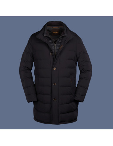 Ralli-Ads Bleu Marine Homme Moorer présentée de face|Magasin Homme Toulouse Ralli-Ads Bleu Marine Homme Moorer présentée de face|Magasin Homme Toulouse