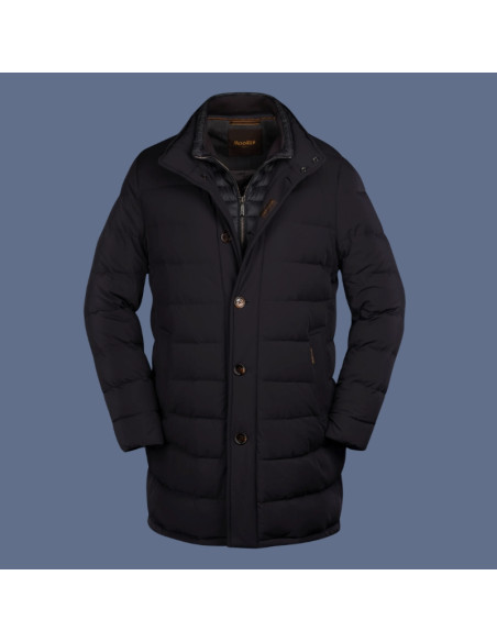 Ralli-Ads Bleu Marine Homme Moorer présentée de face｜Magasin Homme Toulouse