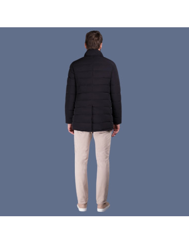 Ralli-Ads Bleu Marine Homme Moorer présentée portée de dos|Magasin Homme Toulouse Ralli-Ads Bleu Marine Homme Moorer présentée portée de dos|Magasin Homme Toulouse