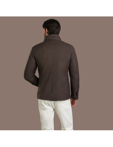Sargent-Pum Glace Homme Moorer présentée portée de dos|Magasin Homme Toulouse Sargent-Pum Glace Homme Moorer présentée portée de dos|Magasin Homme Toulouse