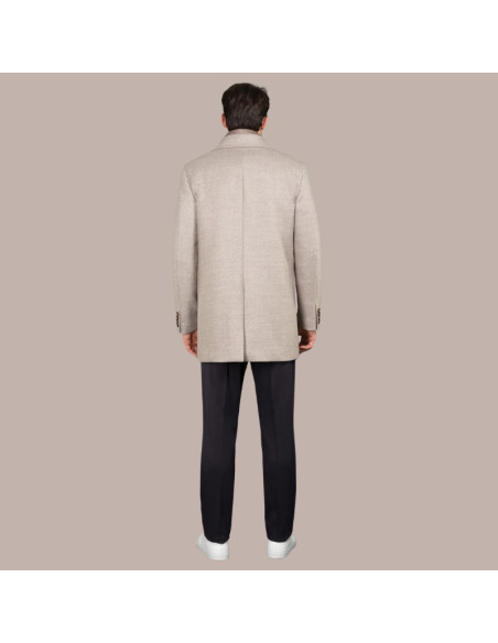 Monferrato-LP Taupe Homme Moorer présentée portée de dos｜Magasin Homme Toulouse