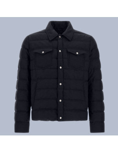Blouson New Blu Homme Herno présenté de face｜Magasin Homme Toulouse