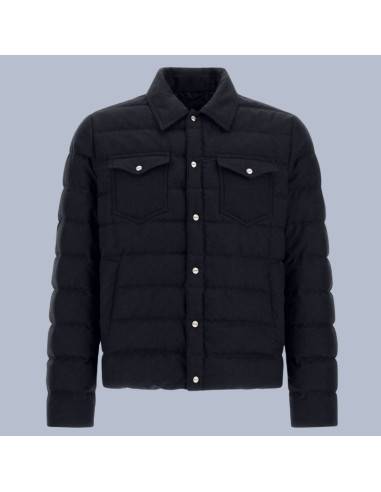 Blouson New Blu Homme Herno présenté de face|Magasin Homme Toulouse Blouson New Blu Homme Herno présenté de face|Magasin Homme Toulouse