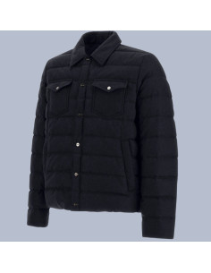 Blouson New Blu Homme Herno présenté de face｜Magasin Homme Toulouse 2