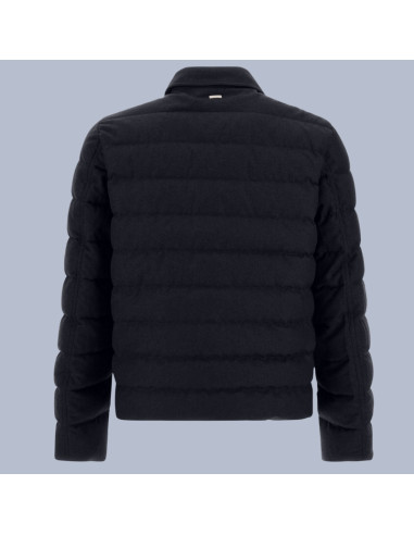 Blouson New Blu Homme Herno présenté de dos|Magasin Homme Toulouse Blouson New Blu Homme Herno présenté de dos|Magasin Homme Toulouse