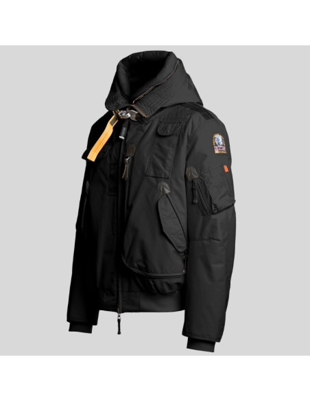 Blouson Abner Noir Homme Parajumpers présenté de profil｜Magasin Homme Toulouse