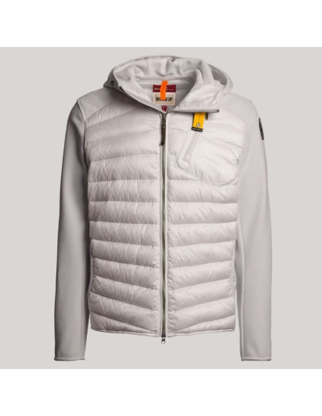 Veste Hybride Nolan Gris Homme Parajumpers présentée de face｜Magasin Homme Toulouse