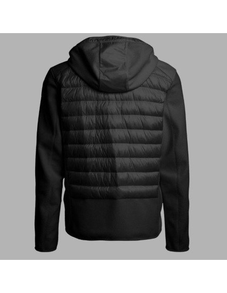 Veste Hybride Nolan Noire Homme Parajumpers présentée de dos｜Magasin Homme Toulouse