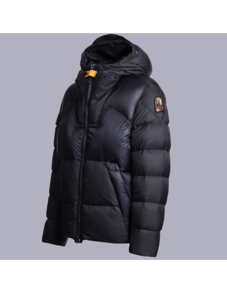 Doudoune Notigi Bleu Marine Homme Parajumpers présentée de profil｜Magasin Homme Toulouse