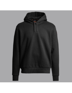 Aidone Noir Homme Parajumpers présenté de face｜Magasin Homme Toulouse