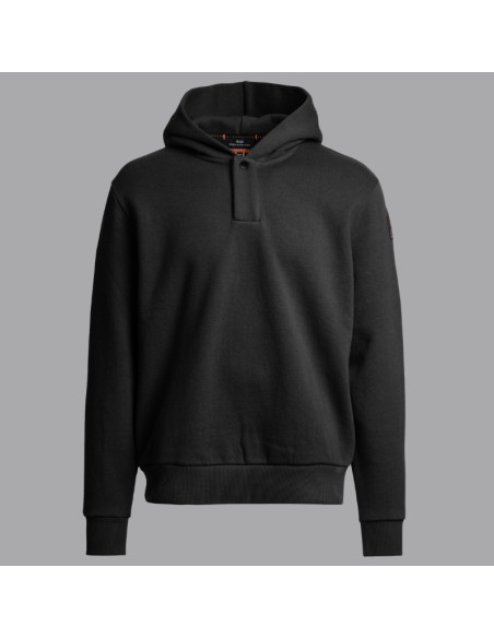 Aidone Noir Homme Parajumpers présenté de face｜Magasin Homme Toulouse