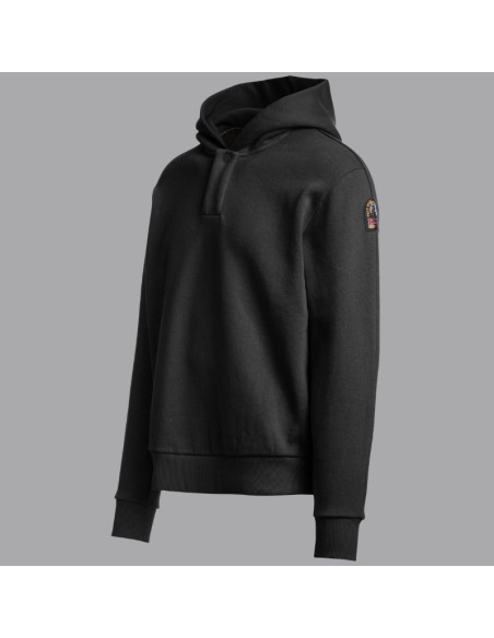 Aidone Noir Homme Parajumpers présenté de profil｜Magasin Homme Toulouse