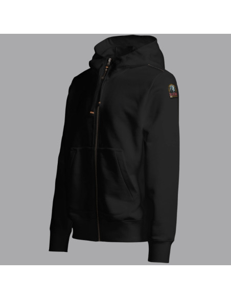 Charlie Easy Noir Homme Parajumpers présenté de profil｜Magasin Homme Toulouse