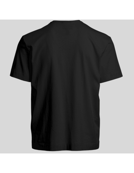 T-Shirt Mojave 2.0 Noir Homme Parajumpers présenté porté de dos｜Magasin Homme Toulouse