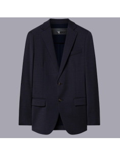 Terzitel Blazer Bleu Marine Homme RRD présenté porté de face｜Magasin Homme Toulouse