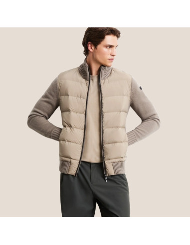 Wool Cash 7 Hybrid Duck Soft Knit Beige Homme RRD présenté porté de face|Magasin Homme Toulouse Wool Cash 7 Hybrid Duck Soft Knit Beige Homme RRD présenté porté de face|Magasin Homme Toulouse