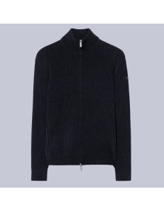 Gilet Velvet Rave Bleu Marine Homme RRD présenté de face｜Magasin Homme Toulouse