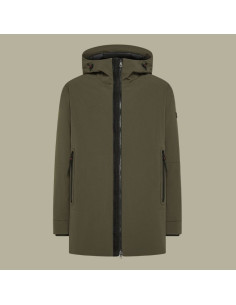 Metide Srtr Grs 02 Vert Homme Peuterey présenté de face｜Magasin Homme Toulouse